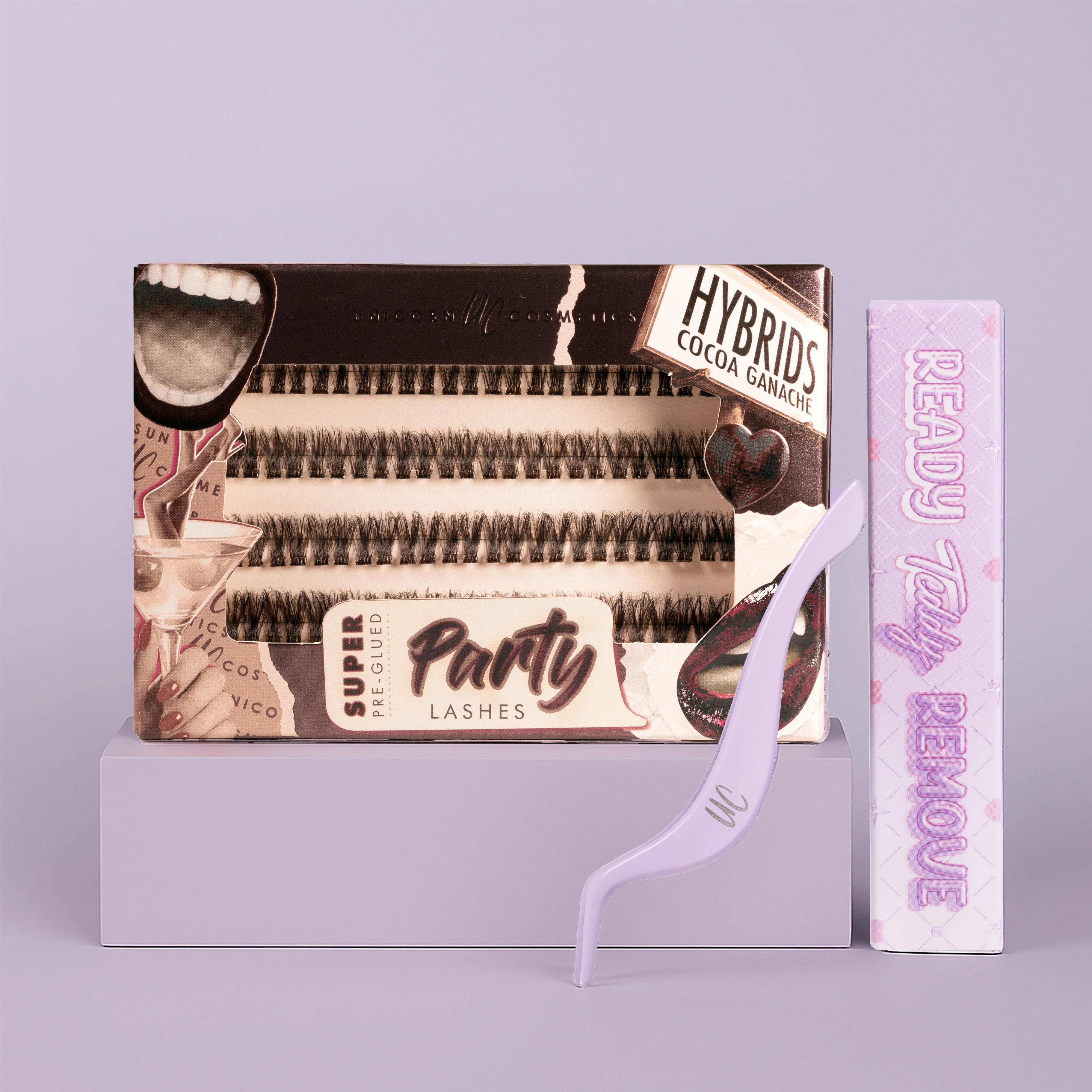 Hybrid Cocoa Ganache Super Pre-Glued Lash Starter Kit