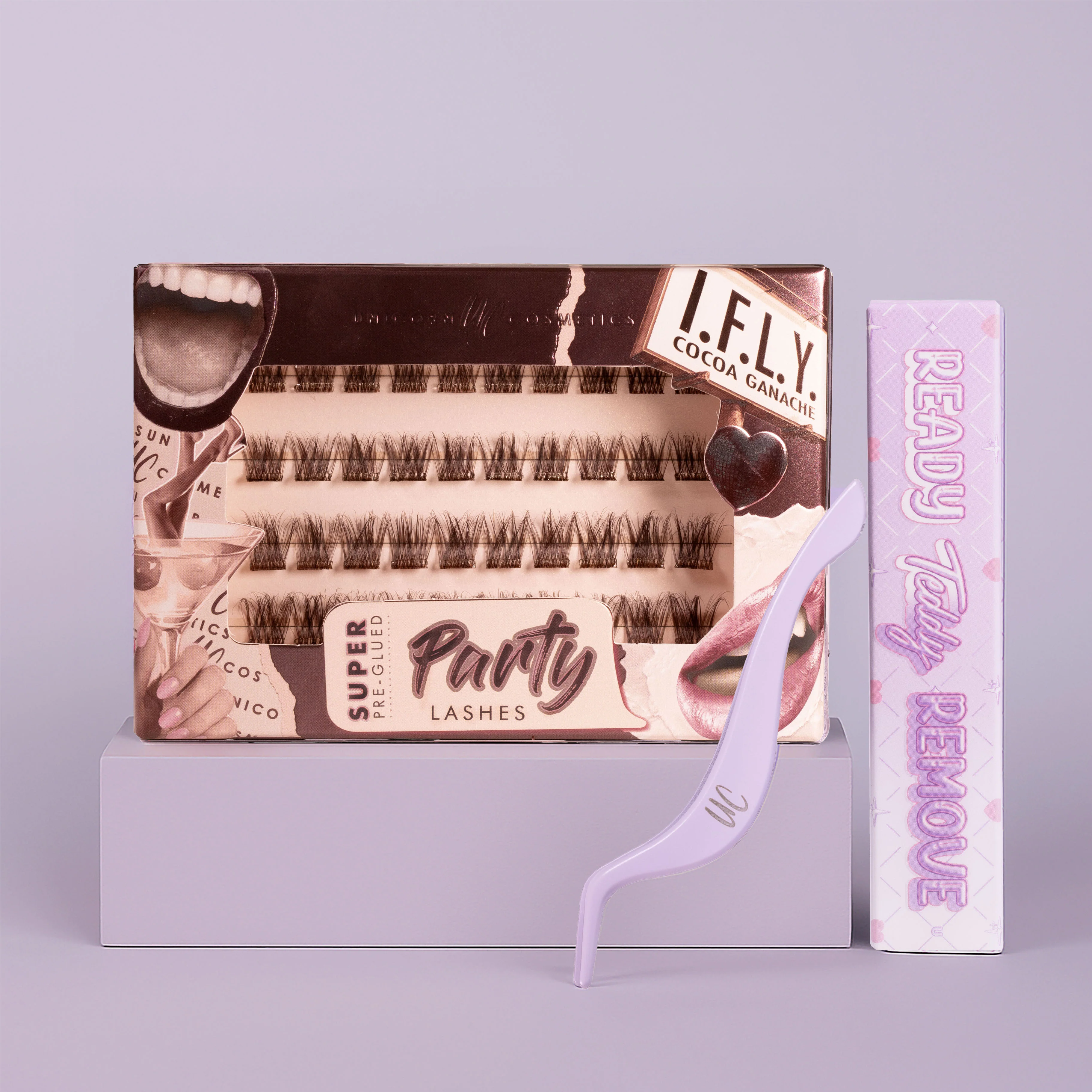 I.F.L.Y. Cocoa Ganache Super Pre-Glued Lash Starter Kit